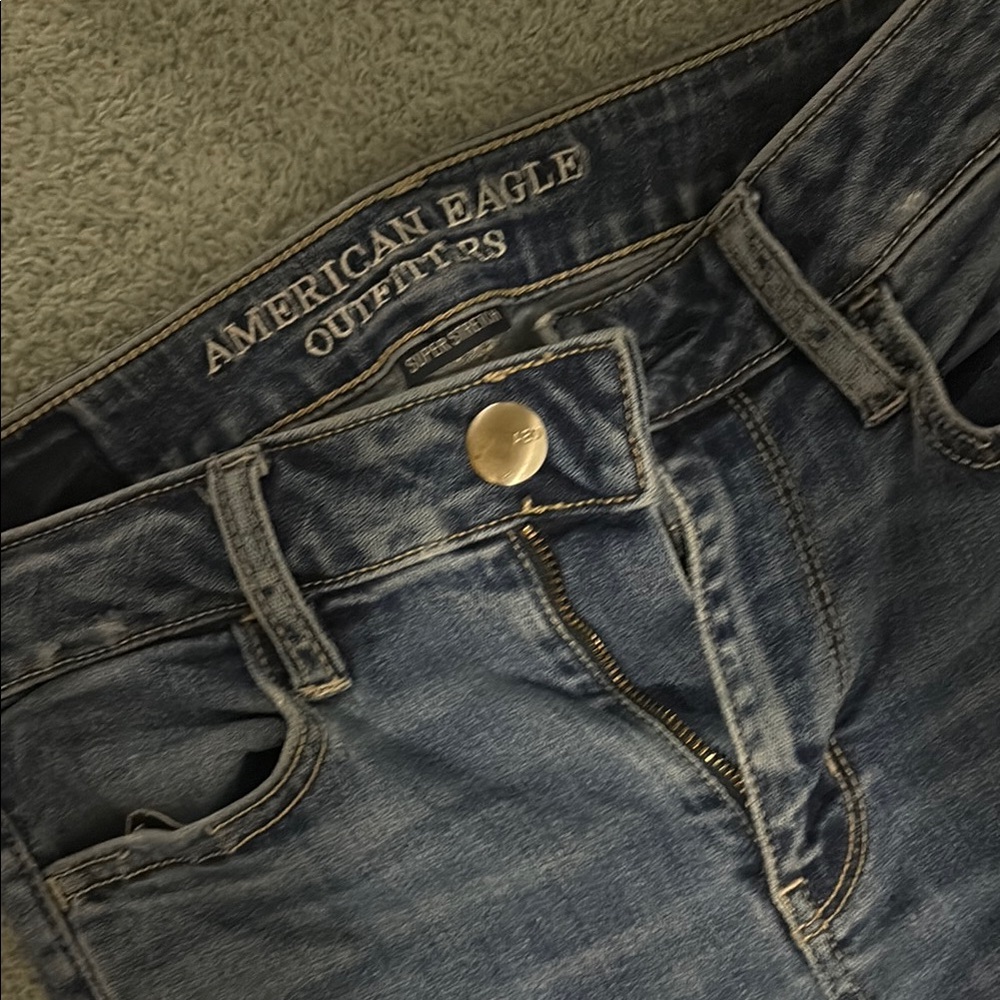 American Eagle Outfitters Blue Jeggings